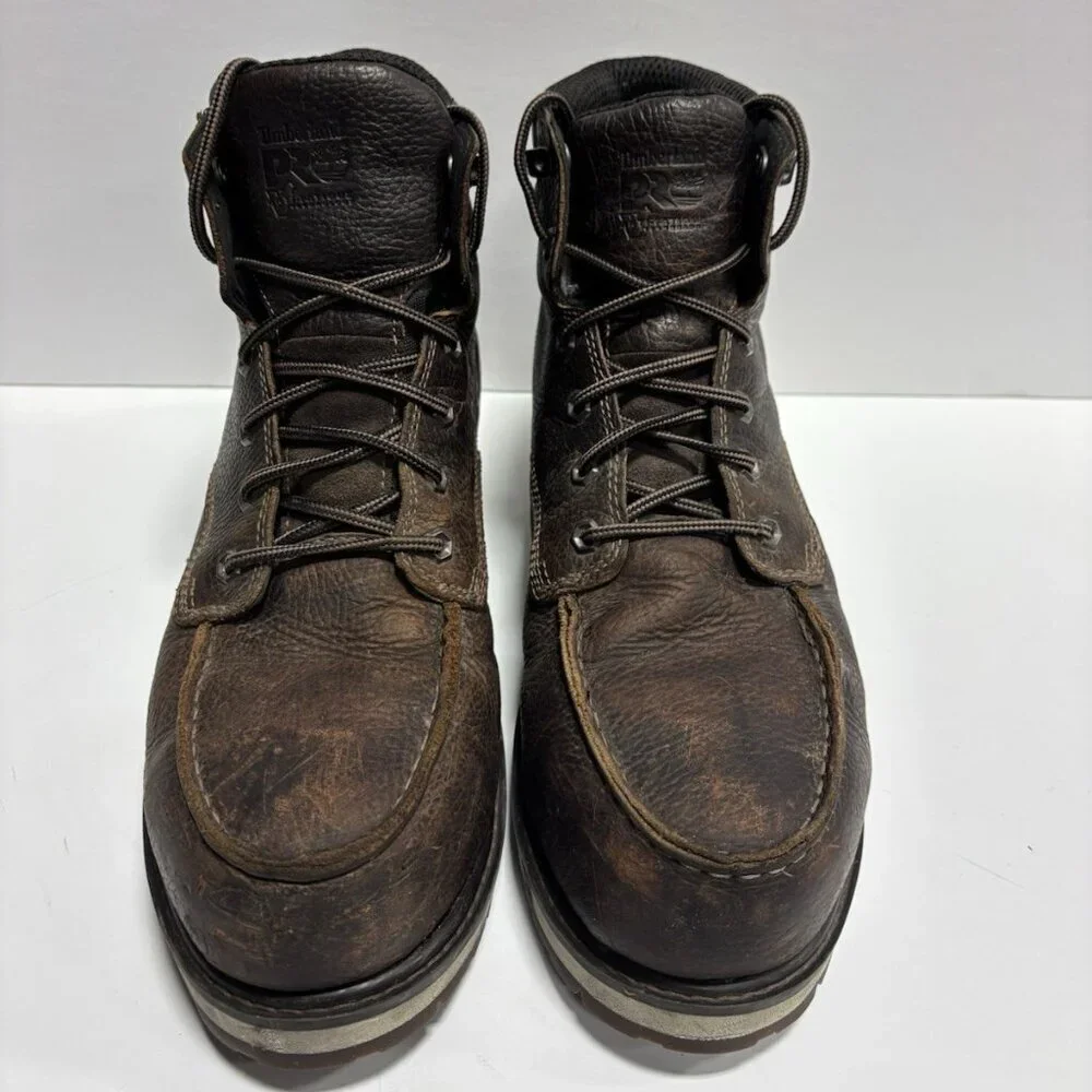 Timberland Men’s Irvin Wedge Alloy Safety Toe Work Boots, Size 11 Wide